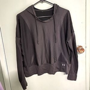 Small black under armour vented hoodie